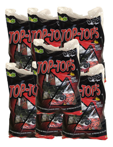 Top-tops Totopos Totis Chile 70 Pz 52 G C/u 3.64 Kg