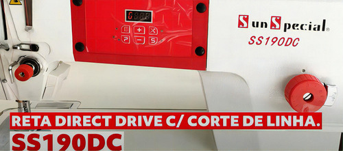 Reta Direc Drive Com Corte De Linha, Sun Special Ss190dc-220
