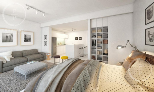 Imagen 5 de 12 de Venta Departamento De 1 Ambiente Divisible En Construcción, Nuñez.