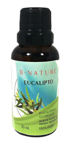 Aceite Esencial De Eucalipto 100% Puro Natural 30 Ml Bnature