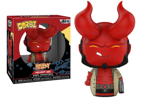 Dorbz Vinyl Collectible Hellboy ( With Horns ) #469 Hellboy