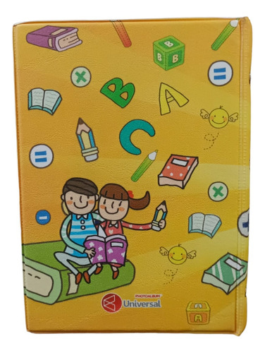 Álbum Formatura Capa Abc Infantil 40 Fotos 15x21 Kit 20 Unid