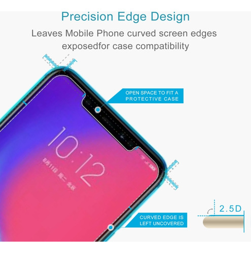 Película De Vidro Para Lenovo S5 Pro Gt Para Lenovo S5 Pro G