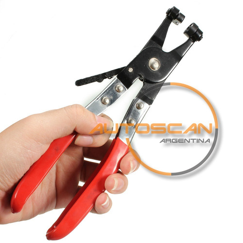 Imagen 6 de 9 de Combo Pinza Abrazadera Redonda Rectangular Auto Eurotech