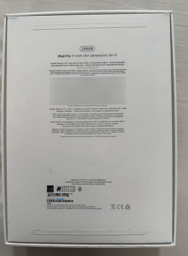 Ipad Pro 11 4ta Gen 256gb - Apple + Magic Keyboad + Pencil Gris Claro (Usado)