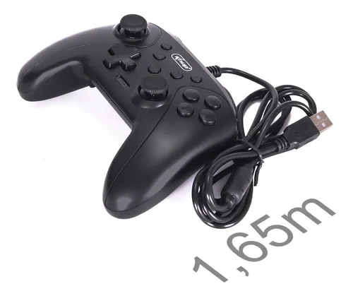 Controle Sem Fio Pro P/Nintendo Switch Android PC Ps3 Turbo