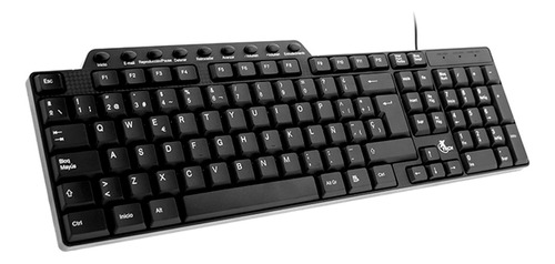 Teclado Oficina Xtech Xtk-160s Ergonómico Español Css