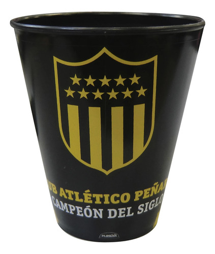 Taza Vaso Plástica 360ml Peñarol Futbol Club