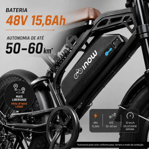 Bateria removível 48V 15,6Ah