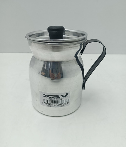 Jarra Paila Olla Chocolatera Aluminio 1lts C/t Meproven 9336