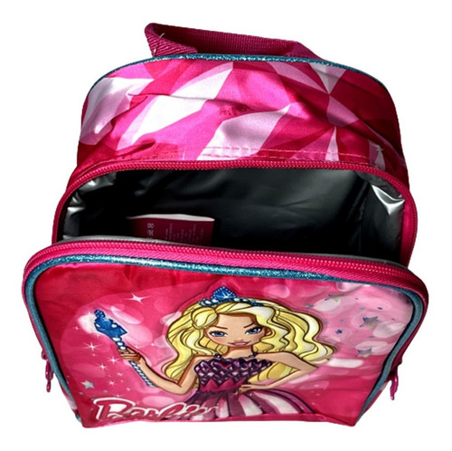 Imagem 3 de 5 de Lancheira Escolar Térmica Infantil Boneca Barbie Original