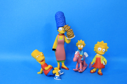 Bart. Marge, Lisa & Maggie Simpsons (Usado)