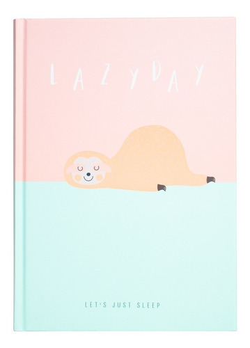Caderno Brochura Bicho Preguiça A5 80g 80 Folhas Bee Unique