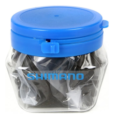 Terminal De Conduíte Shimano 4mm P/ Sp-40 C/ 200 Peças Preto