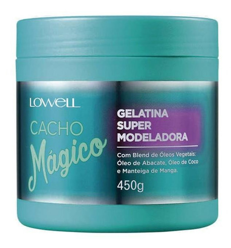 Kit Lowell Cacho Mágico - Sh E Másc E Gelat E Fluido E Óleo