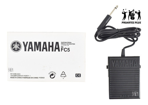 Pedal Sustain Piano Teclado Yamaha Fc5 Tecla Sostenido