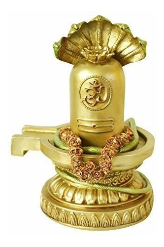 Figura Decorativa Estatua Del Dios Hindú Shiva Lingam - Ind