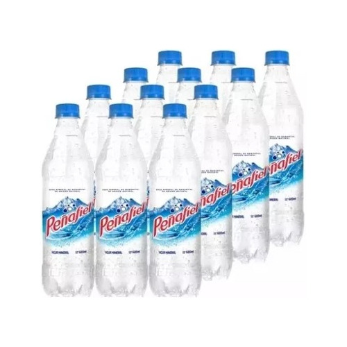 Agua Mineral Peñafiel 600ml De Manantial 12 Botellas