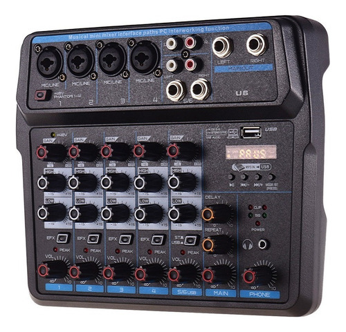 Zj Muslady - Pantalla Led Para Mezclador De Audio (6