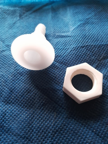 Imagen 2 de 6 de Conector Interno Tacho Agua Fria Para Dispenser Ibbl