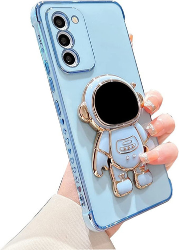 Funda Luxury Astronauta Samsung Galaxy S20 Fe 5g Azul