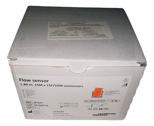 Sensor De Flujo Adulto/pediatrico Hamilton Medical