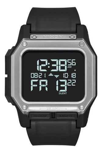 Reloj Regulus Black Silver