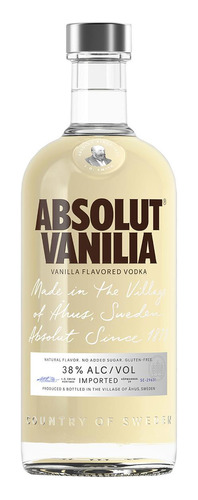 Vodka Absolut Vanilia 750ml 38% Alc/vol