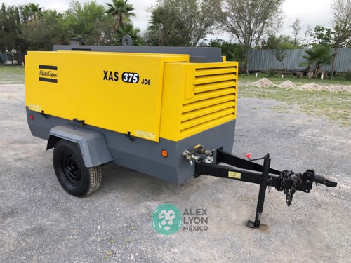 2012 Compresor De Aire Atlas Copco Xas375 T3