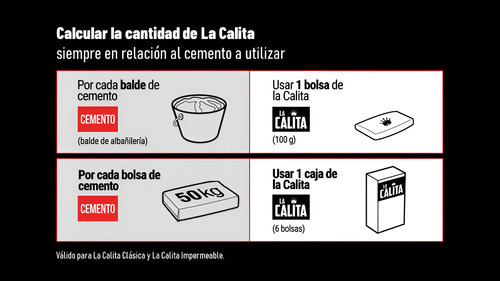Cal Concentrada La Calita Clasica Caja X6 Sobres