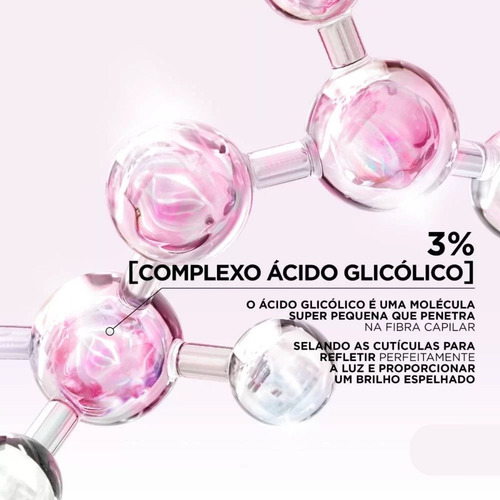 Shampoo Glycolic Sela Gloss Elseve Cabelo Poroso 400ml