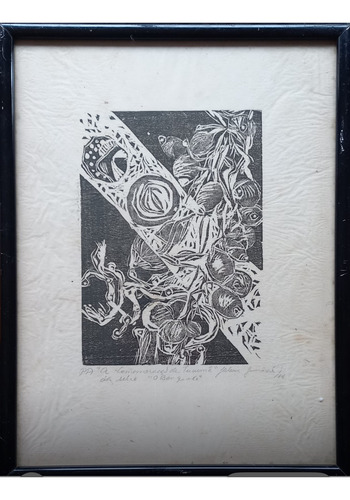 Heloísa Guimarães, Gravura Pa ,37x26cm(mi)!jv9 (Usado)