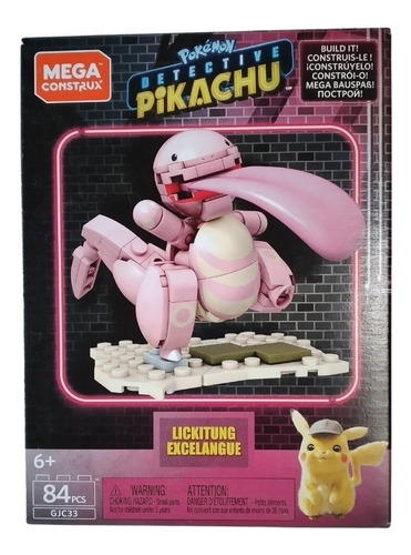 Lickitung 84pzas Detective Pikachu Pokemon Mega Construx 