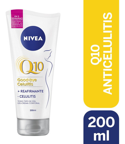 Gel Corporal Nivea Q10 Good By Cellulitis 200ml