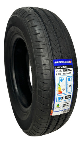 Pneu 205/75r16c 110/108s Drivemax V10 Spm 8l Índice De Velocidade S