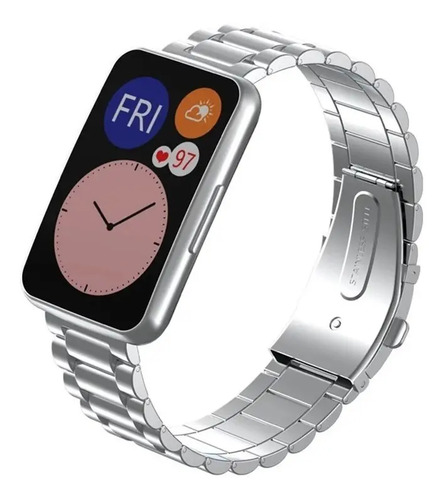 Huawei Watch Fit Correa De Metal De Lujo + Envío Gratis | Meses sin  intereses