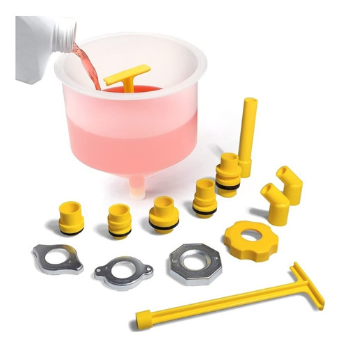 No Spill Coolant Funnel Kit, Spill Free Radiator Coolant Fil