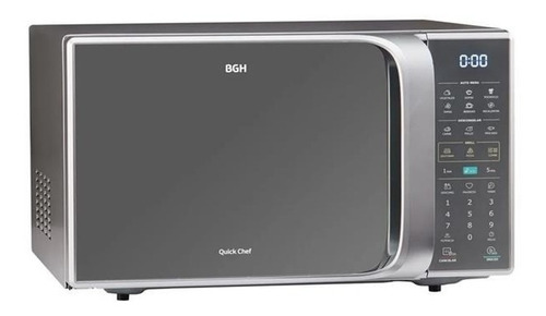 Microondas Digital Bgh B223ds20 23lts Silver Center Hogar
