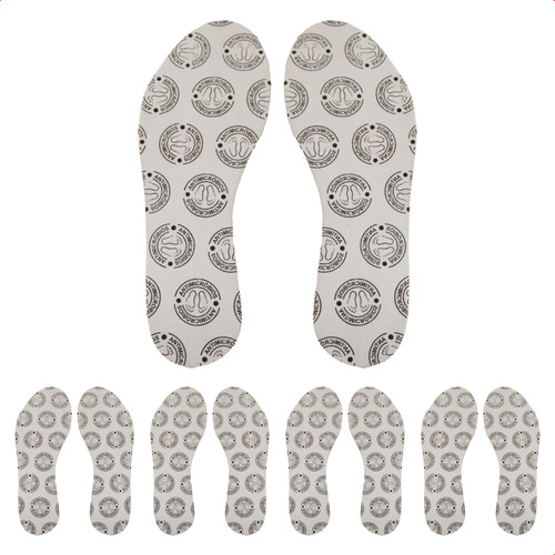 Kit 25 Pares Palmilha Anti Bactéria Anti Fungo Botina Bota