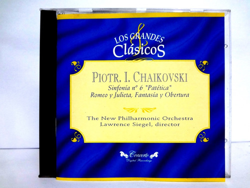 Cd Los Grandes Clásicos - Piotr Ilich Chaikovski Serenata