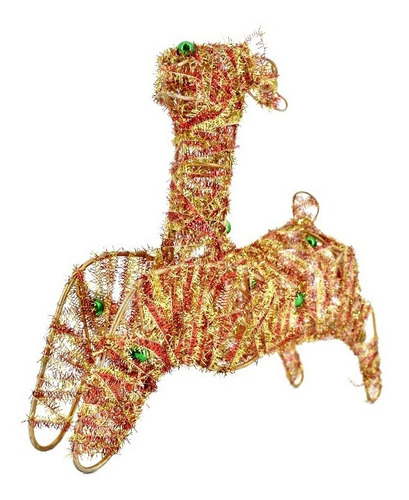 Set De 3 Venaditos Navideño De Alambre Para Decoración