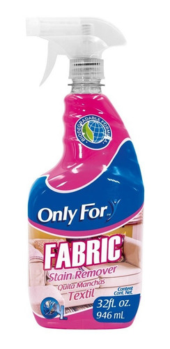 Only For Quita Manchas Textil. Remueve Manchas 946ml