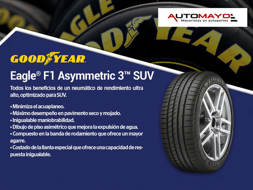 Llanta Eagle F1 Asymmetric 3 Suv Goodyear 235/60r18 103w