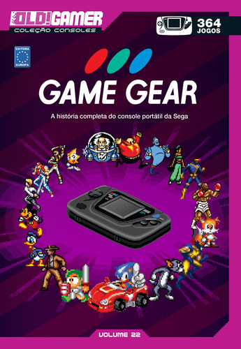 Dossiê OLD!Gamer Volume 22: Game Gear, de a Europa. Editora Europa Ltda., capa mole em português, 2021