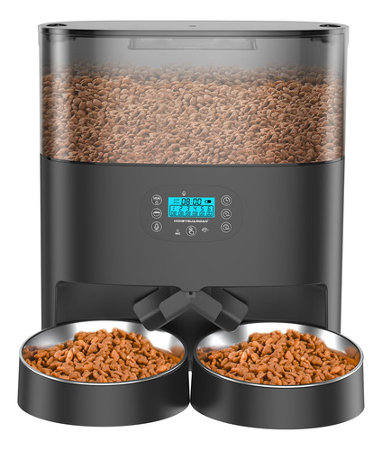 Comedero Automático Para Gatos Honeyguaridan, 6 Litros, Para