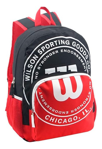 Mochila Wilson Name Original - Portanotebook Escolar Deporte