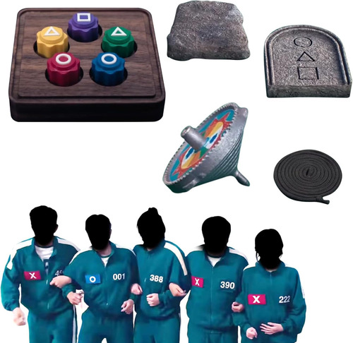 Juego De Pentatlón Coreano 5 Piezas Con Tarjeta De Invitació Color
