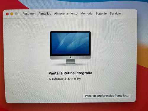iMac 5k 27 Pulgadas 2019 (Usado)