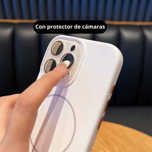 Funda Silicona Iphone 14 15 16 Magsafe Protección De Cámara Rosa Iphone 14 Pro Max Silicona