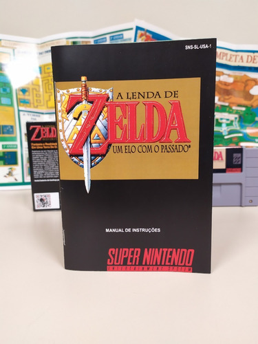 Legend Of Zelda - A Link To The Past Snes (manual Pt-br)
